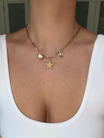 Sea Star charm necklace