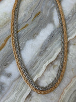 Braided necklace