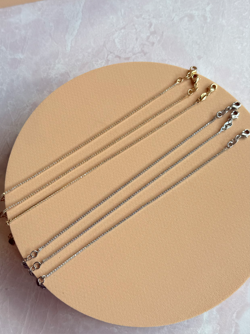 Mini bougie tennis bracelet
