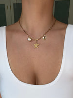 Sea Star charm necklace