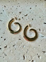 Spiral earrings