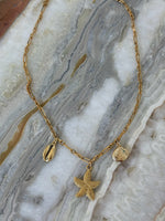 Sea Star charm necklace